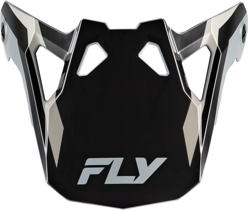 Fly Racing Formula CP Seal Visor Black, Grey & Light Grey for Motorcycle Helmets (Part #73-0040VS)