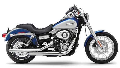 COBRA Dragsters II Chrome Exhaust Tips for Harley-Davidson Softail Models (Part #6815T)