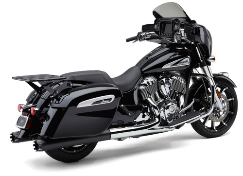 COBRA Detach Big-A Backrest Flat Rack for Chieftain 14-inch Black