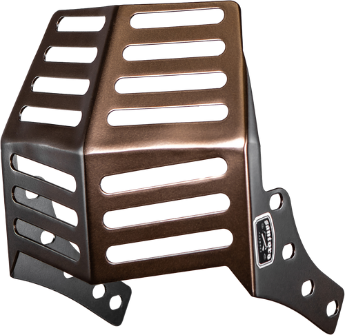 Santoro Fabworx SF70030BR Hockey Mask Bronze Softail with Aluminum Skid Plates
