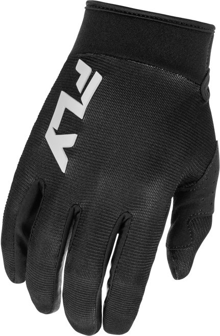 Fly Racing F 16 Gloves Black/White Small - Versatile Riding Gloves with Support and Grip