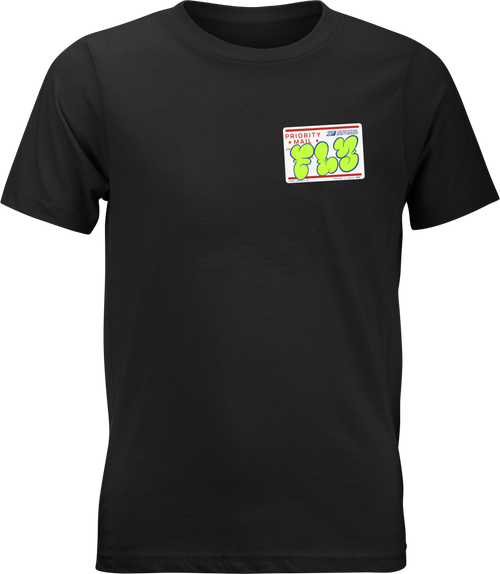 Fly Racing Youth Graffiti Tee Black (Part Number 354-0413YS)