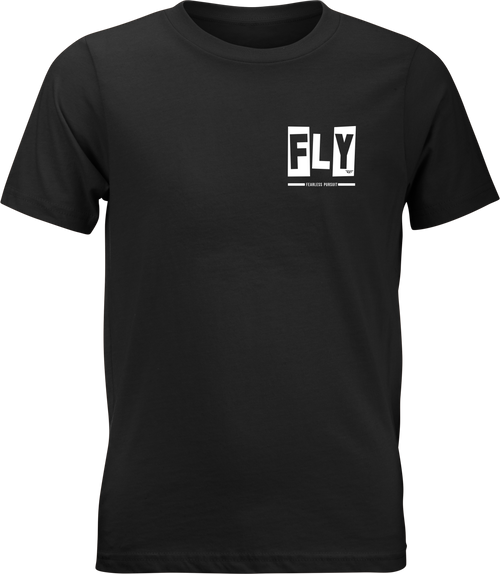 Fly Racing Youth Fly Punk Tee Black YM - Comfortable 60% Cotton and 40% Polyester Blend T-Shirt