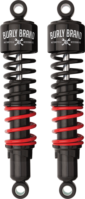 Burly Brand B28-1256 Stiletto Shocks 13-Inch Touring for '95 Standard Weight