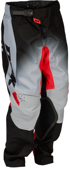 Fly Racing Youth Kinetic Dbk Pants Grey/Black/Red Size 18