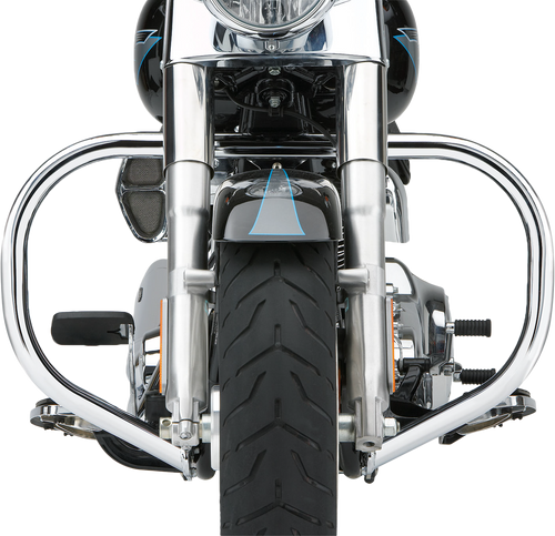 COBRA Fatty Freeway Bars 1.5 Inch Chrome for Harley-Davidson Touring Models 2000-2017