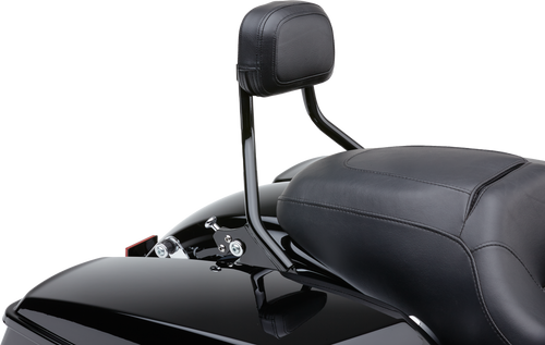 COBRA Detachable Backrest Short Black for Harley FLH/FHT 1997-2008 – Model 602-2212B