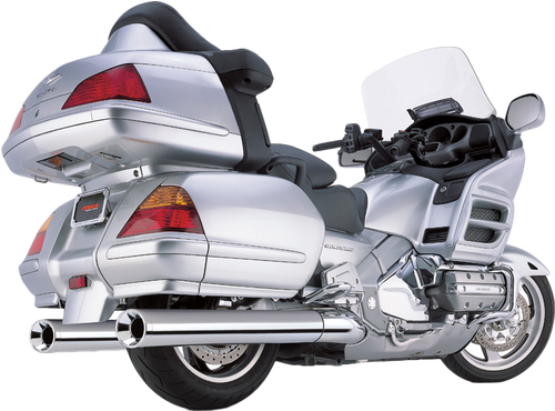 COBRA Slip-On Billet Tips for Honda Gold Wing GL1800 2001-2010 - Part Number 1213