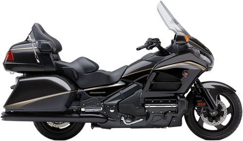 Cobra 4-Inch Slip-On Dual Cut Tips Chrome for Honda Gold Wing GL1800 and F6B