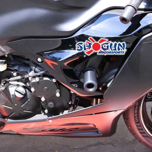 SHOGUN Complete Slider Kit No Cut Black for Kawasaki - Part 755-4469