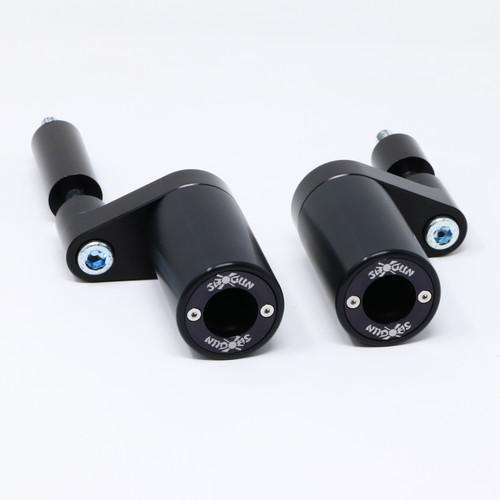 Shogun Pa2 Frame Sliders No Cut Black for Kawasaki