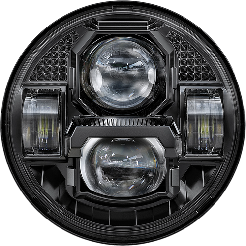 PATHFINDER UV5B 5 3/4 inch Rugged Ultra View LED Headlight for ATV and Motorcycle