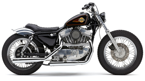 COBRA 6036 3-Inch NH Series Slip-On Exhaust for Harley Sportsters 1991-2003