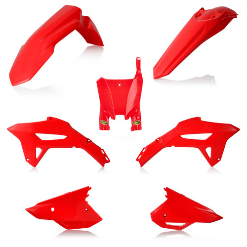 CYCRA 1CYC-9431-32 5 Piece Body Kit in Red for Motorcycle Protection and Customization