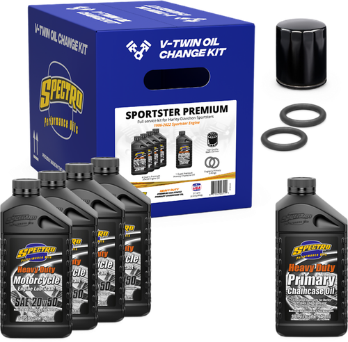Spectro V Twin Full Oil Service Kit XL Premium - Part 311473