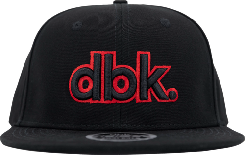 DBK Red Label 4Fifty Black Snapback Hat