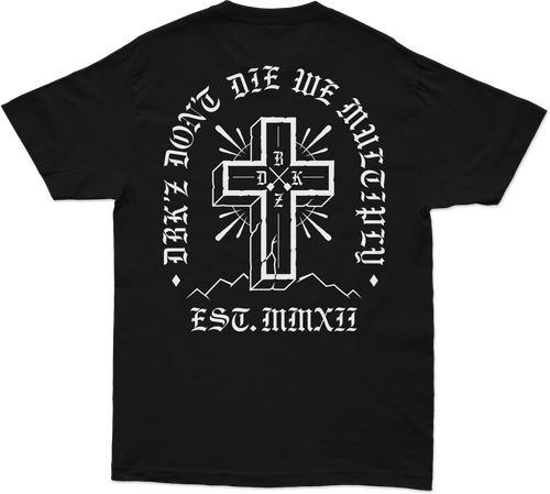 DBK Multiply Tee Black SM - 100% Cotton 6oz Standard T-Shirt