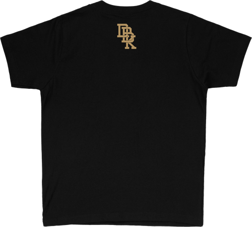 DBK Gold Standard Youth Tee Black Ys - Comfortable 4.3oz 100% Cotton T-Shirt
