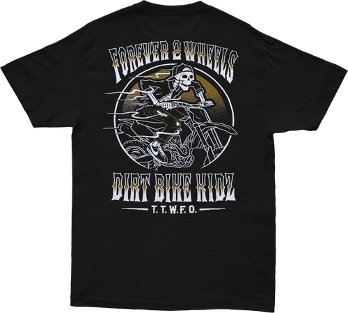 DBK Ghost Rider Tee Black Large - Comfortable 100% Cotton T-Shirt