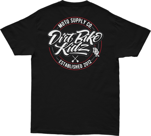 DBK Supply Co. Black T-Shirt XL - 6 oz 100% Cotton Standard Tee