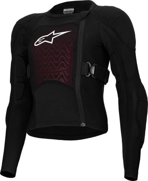Alpinestars Bionic Plasma Lite Youth Protective Jacket Black/White (Part #6540126-12-M)