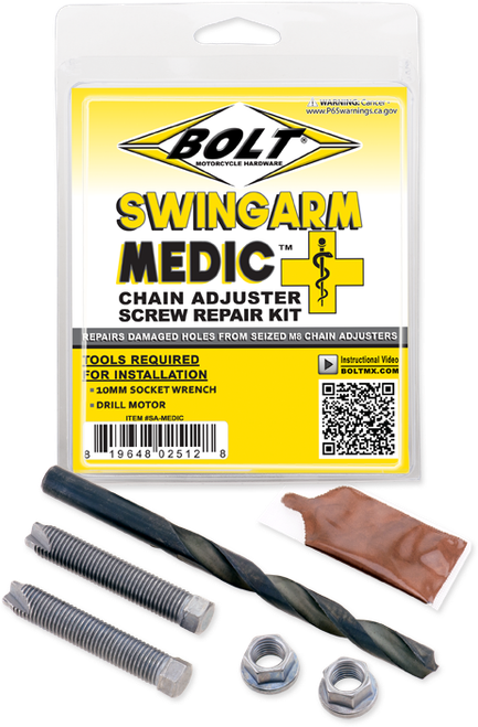 BOLT Swingarm Medic Chain Adjuster Repair Kit (Part Number: SA-MEDIC)