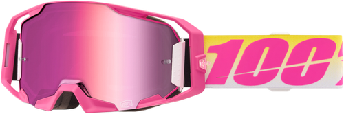 100-Percent Hydromatic Watercraft Goggle with Sellars Mirror Pink Lens - Part 50066-00004