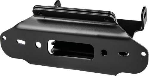 OPEN TRAIL Winch Mount Part 459-0880 - Durable Black Powder Coated Fit for Off-Road Vehicles