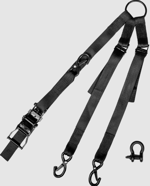 FIRE POWER 3-Way 1.5-Inch Ratchet Tie Down for UTV Tires, Model 29-13098