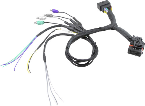 Cerwin Vega RPM Harley Davidson 4-Channel Input with Load Resistor T-Harness Kit (2014-2020) - Part Number CTLINK