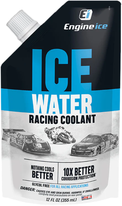 Engine Ice Ice Water Racing Coolant 12 oz - Glycol-Free Engine Cooling Solution