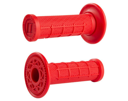 ODI Micro X Half Waffle Universal Red Handlebar Grip Set - Part H21MXR