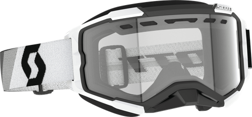 Scott Fury Snowcross Goggle Premium Black/White Clear - Part 278605-7702043