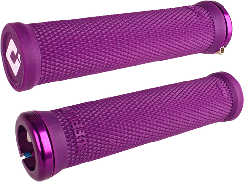 ODI Ruffian V2.1 BMX Grips Purple - Enhanced Control and Comfort