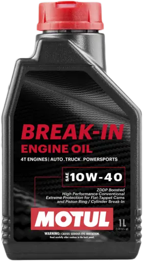 MOTUL Break In Mineral Engine Oil 10W-40 for 4-Stroke Engines - 1 Quart