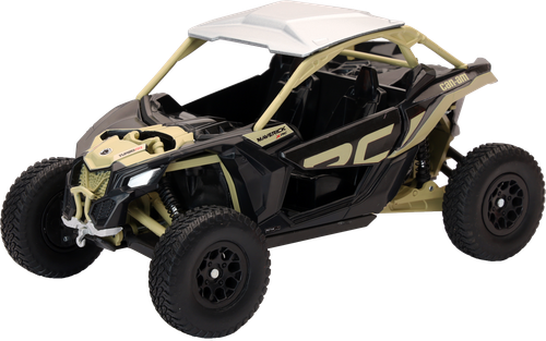 NEW-RAY 1:18 Scale Can Am Maverick X3 X RC Turbo Black/Tan Model Vehicle