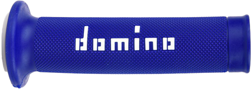 Domino Racing MotoGP Grips Blue/White Pair for Road Race Bikes