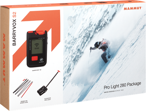 Mammut Barryvox S2 Pro Light Package – Advanced Avalanche Safety Set