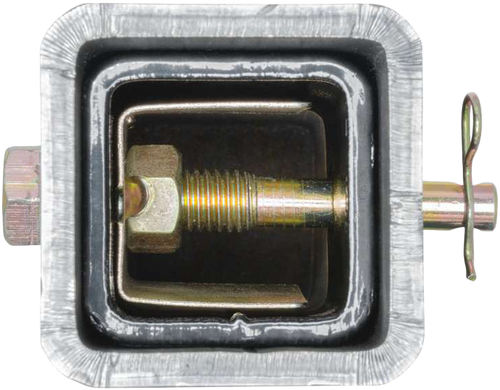 CURT 22323 Anti Rattle Hitch Pin for 2-Inch Receivers with 5/8-Inch Hole