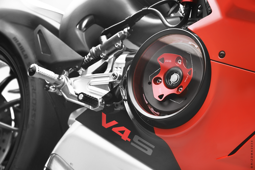 RIZOMA Clutch Cover Red Duc V4 - Part ZDM181R