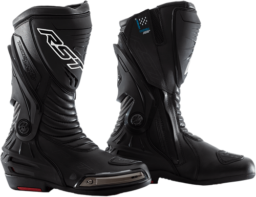 RST TracTech Evo III Sport CE-Approved Motorcycle Boots - Black, Size 12