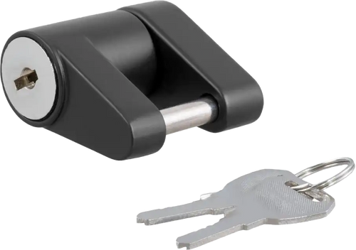 CURT Coupler Lock with 1/4-Inch Pin for 3/4 Inch Latch Span