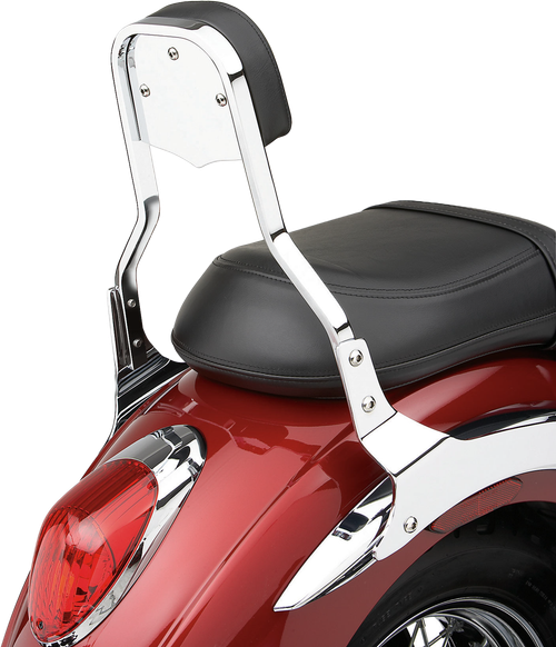 Cobra 02-5060 Backrest Insert Chrome Plate for Short and Mini Sissy Bars