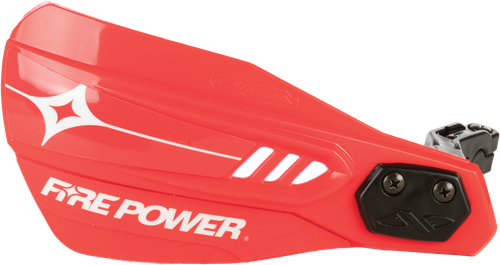 FIRE POWER Open Handguard Red - Part 18-61276 for Motorcycles and Quads