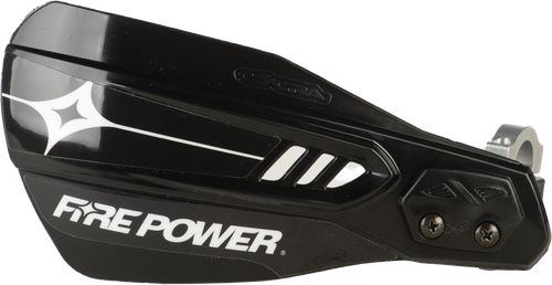 FIRE POWER 18-61271 Open Handguard Black for Bikes and Quads