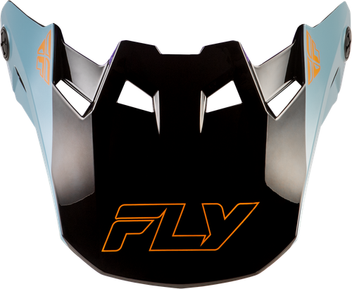 Fly Racing Formula CC Glide Visor Purple, Stone & Black Yellow/Small - Part 73-4355VS