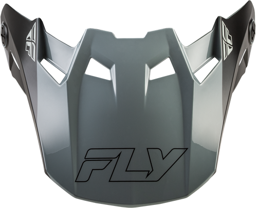 FLY Racing Formula CC Glide Visor Black/Grey XL/2X – Replacement Part for Formula Helmets