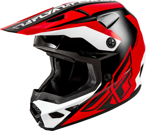 FLY Racing Kinetic Crest Helmet XL - Off-Road Motorcycle Helmet with DOT and ECE22.06 Approval