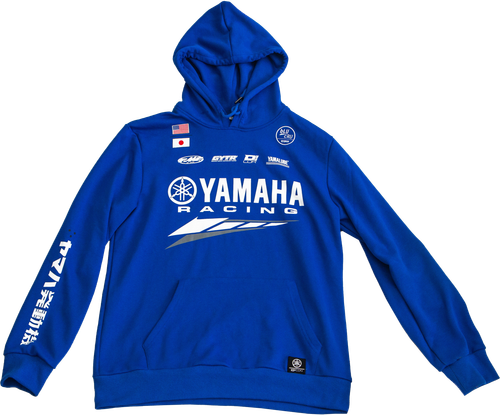 D-COR Yamaha Factory Blue Sweatshirt XXL, Part Number 85-211-5