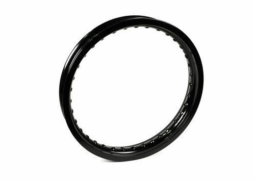 BBR Aluminum 16-inch x 1.85-inch x 36h Black Rim with Part Number 388-YTR-1211
